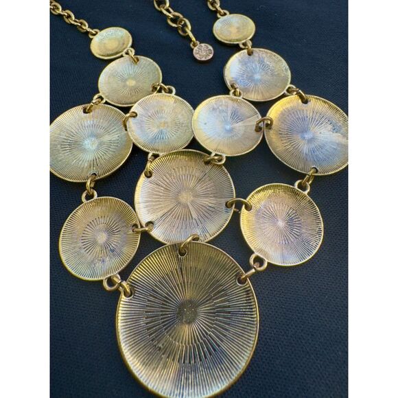 Vintage Ruby Road Interlinked Medallion Necklace - Picture 4 of 6